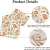 Odot Christmas Table Runner, Seasonal Autumn Winter Red Kitchen Table Decoration Machine Washable Long Tablecloth, Home Decor for Christmas Events (33x120cm, Heart Rose)- Brit Commerce - Image 3