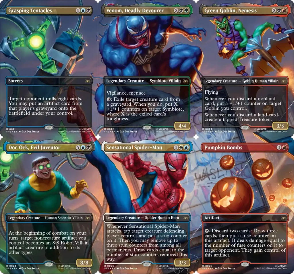 The meeting spider-man cards are really spectacular- Brit Commerce
